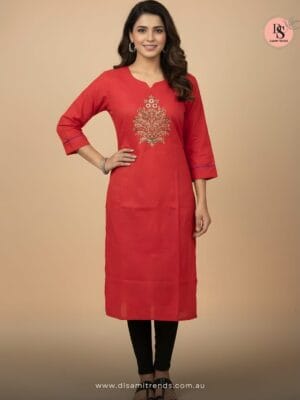 Kurti Red 012