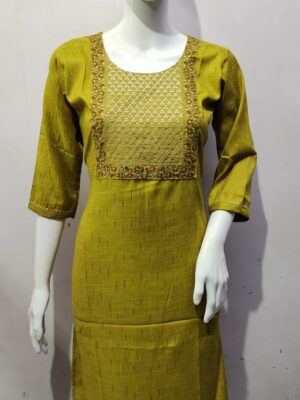Kurti Yellow 01