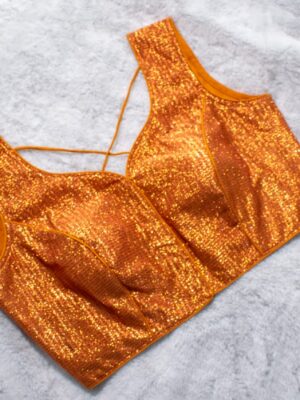 Shimmer party wear blouse