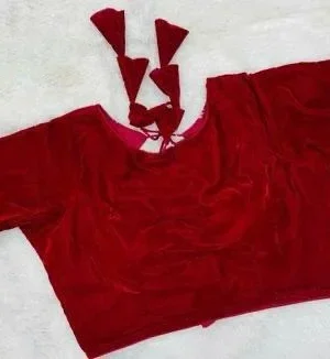 Velvet blouse